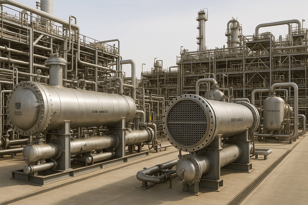 Saudi Aramco Steam Condensers Project